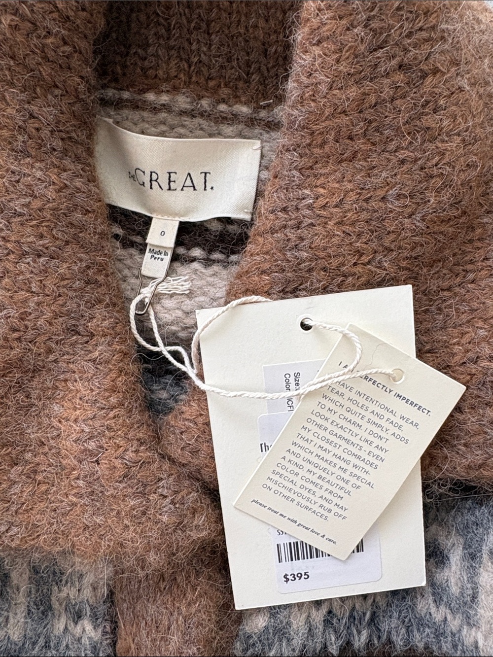 THE GREAT Nordic Scholar Cardigan - SOLD OUT - Picture 9 of 10